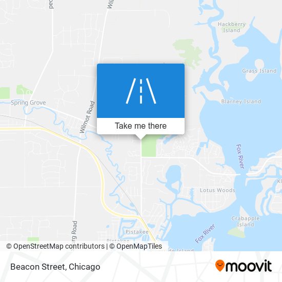 Mapa de Beacon Street