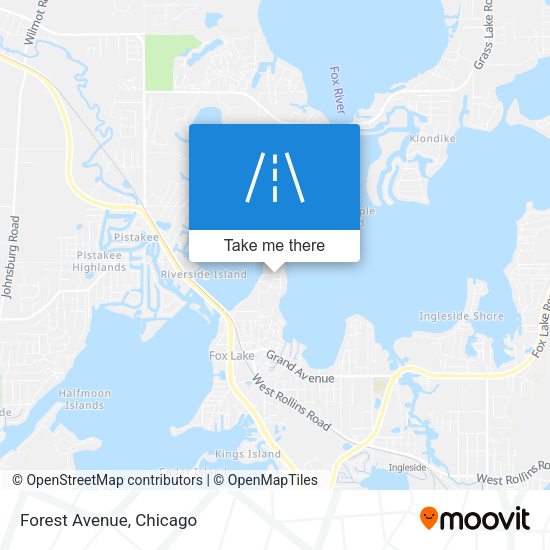 Mapa de Forest Avenue