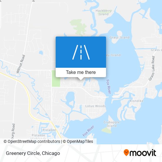 Mapa de Greenery Circle