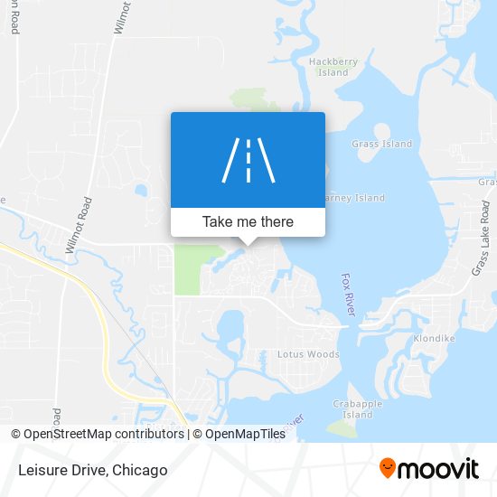 Mapa de Leisure Drive