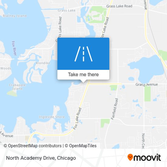 Mapa de North Academy Drive