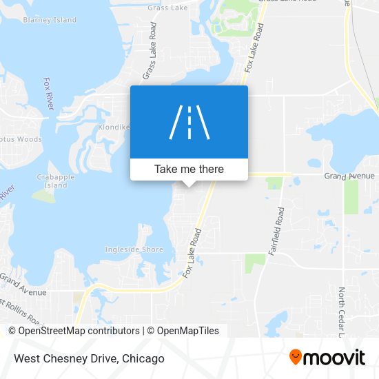 Mapa de West Chesney Drive