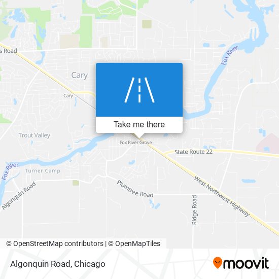 Mapa de Algonquin Road