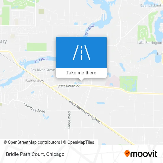 Bridle Path Court map