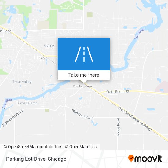 Parking Lot Drive map