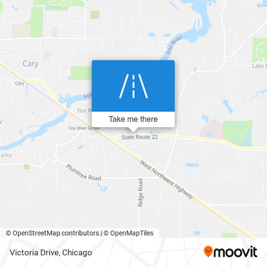 Mapa de Victoria Drive