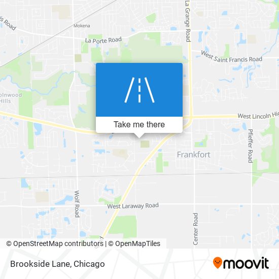 Mapa de Brookside Lane