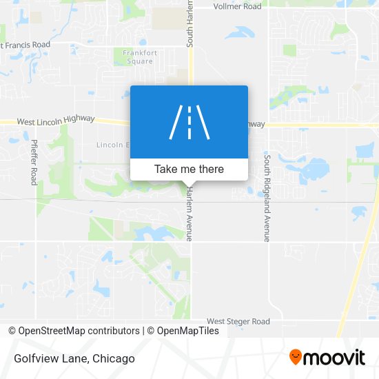 Mapa de Golfview Lane