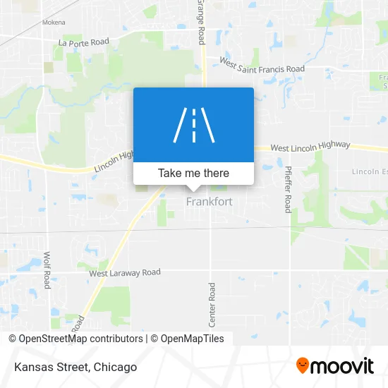 Kansas Street map