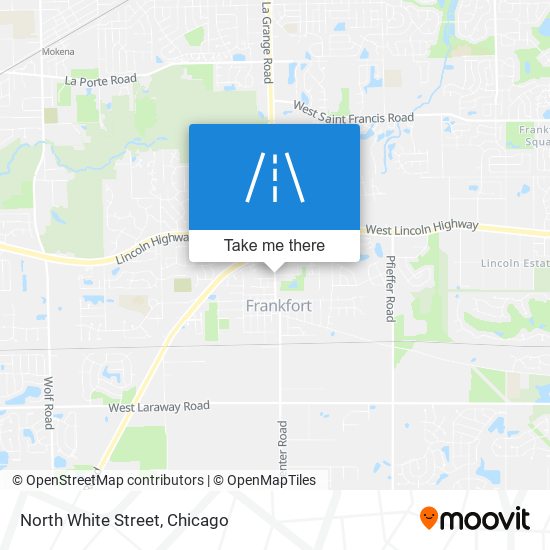 Mapa de North White Street