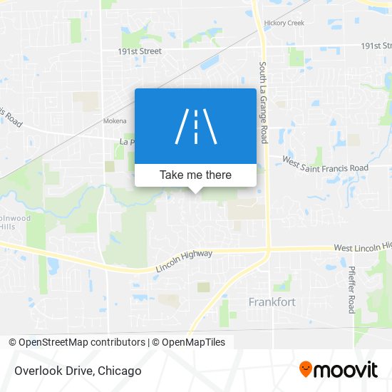 Mapa de Overlook Drive