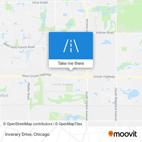Mapa de Inverary Drive