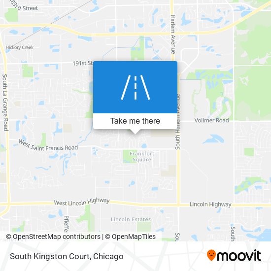 South Kingston Court map