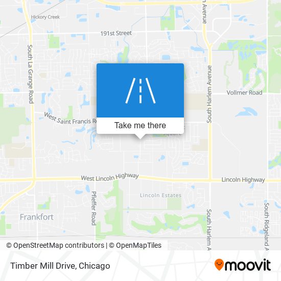 Timber Mill Drive map