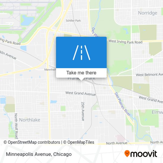 Minneapolis Avenue map