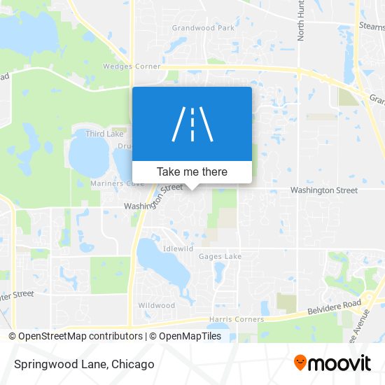 Springwood Lane map