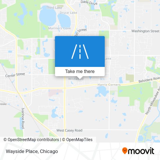 Mapa de Wayside Place