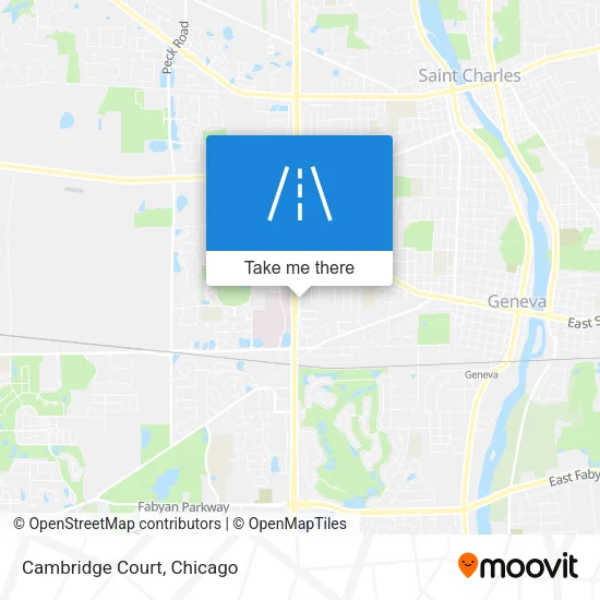 Cambridge Court map