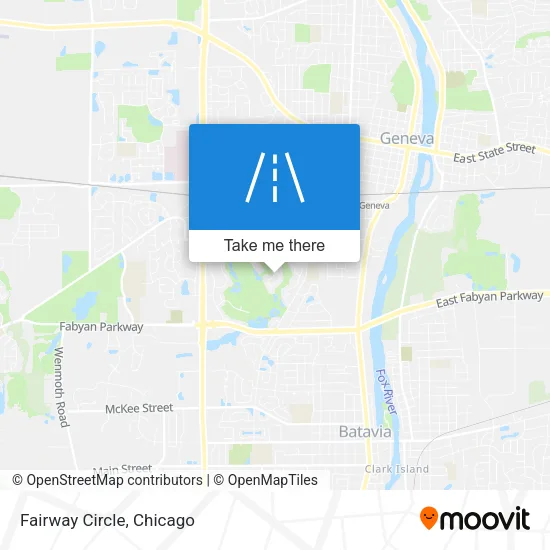 Fairway Circle map