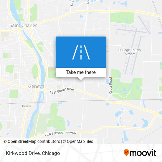 Kirkwood Drive map