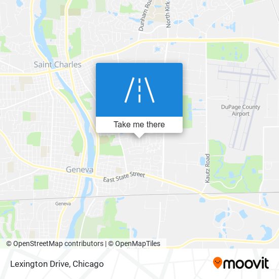 Lexington Drive map