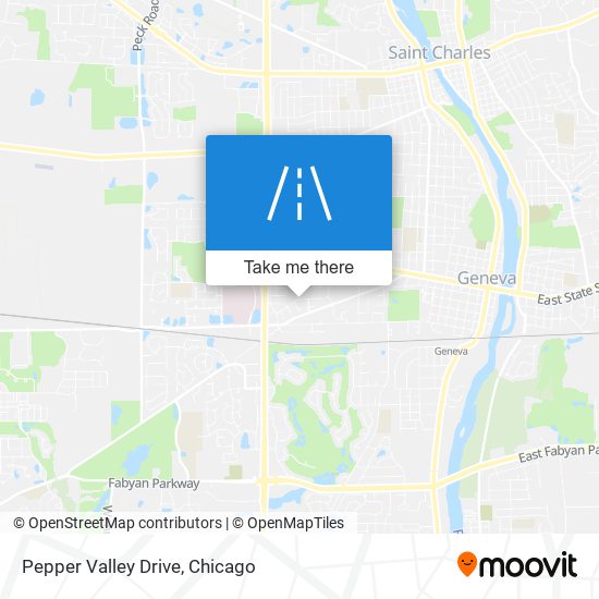 Pepper Valley Drive map