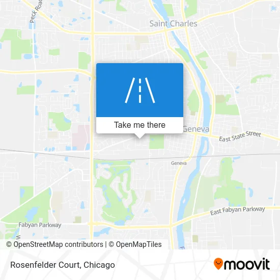 Rosenfelder Court map