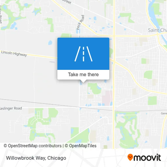 Willowbrook Way map
