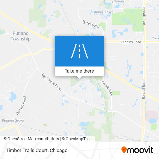 Mapa de Timber Trails Court