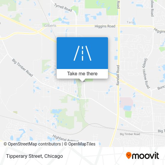 Mapa de Tipperary Street