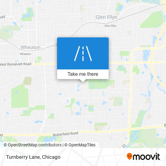 Turnberry Lane map