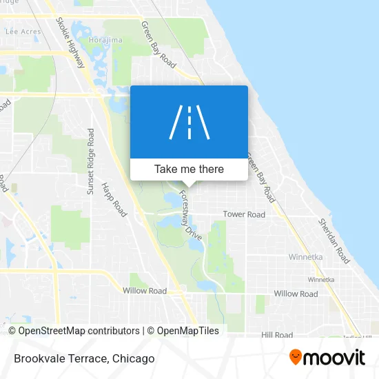 Brookvale Terrace map