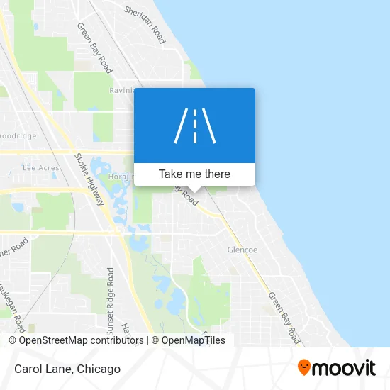 Carol Lane map