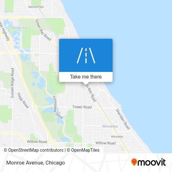 Mapa de Monroe Avenue