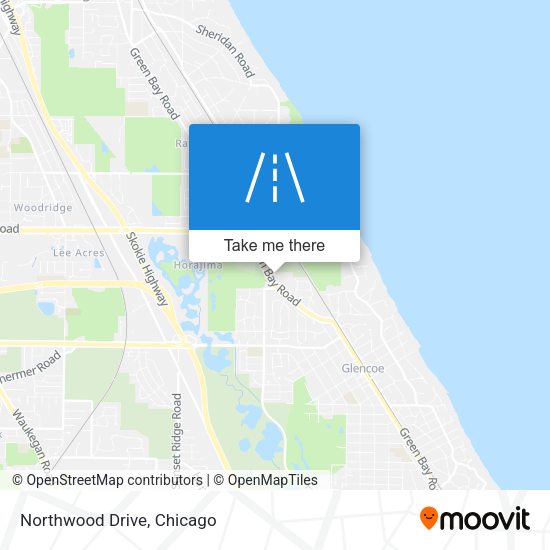 Mapa de Northwood Drive