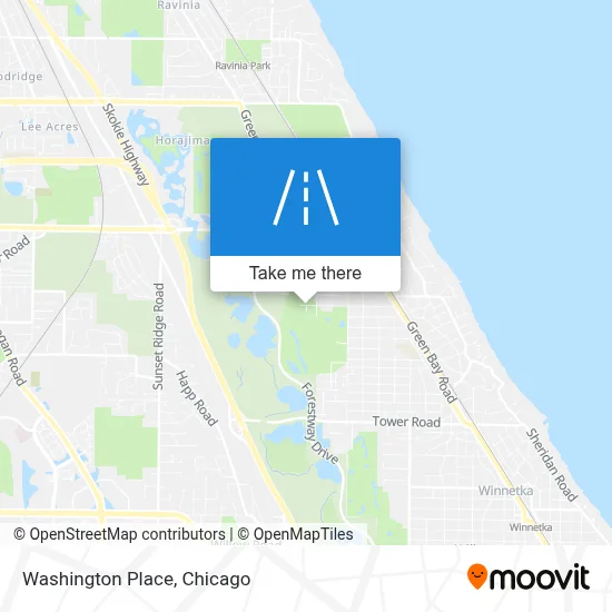 Washington Place map