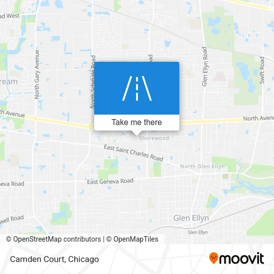 Camden Court map