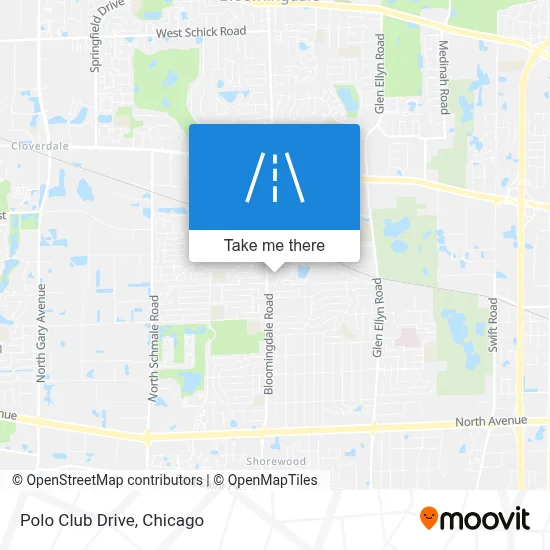 Polo Club Drive map