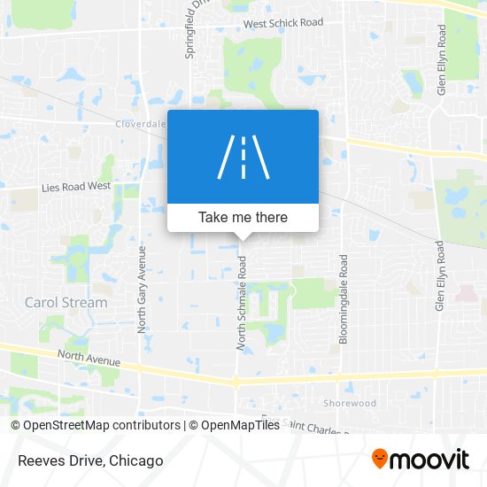 Reeves Drive map