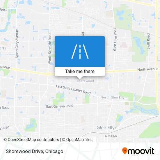 Mapa de Shorewood Drive