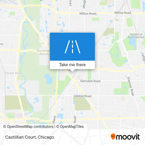 Castillian Court map