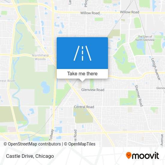 Mapa de Castle Drive