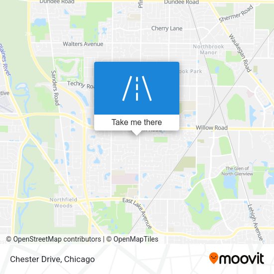 Mapa de Chester Drive
