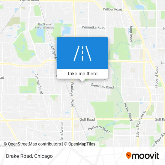Drake Road map