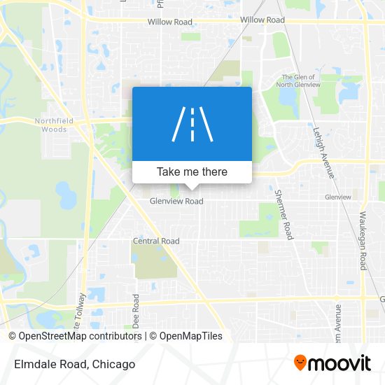 Mapa de Elmdale Road