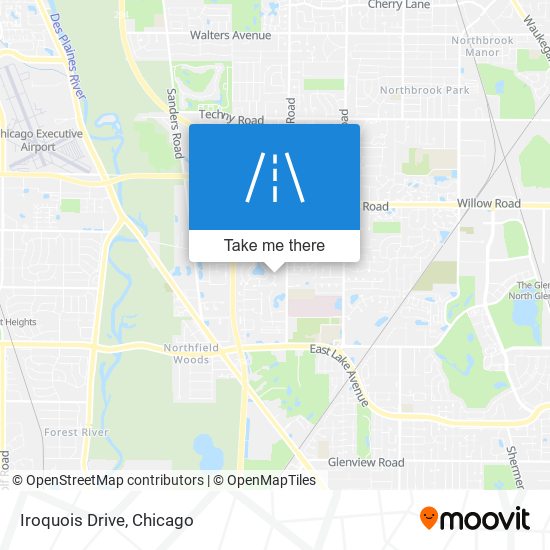 Iroquois Drive map