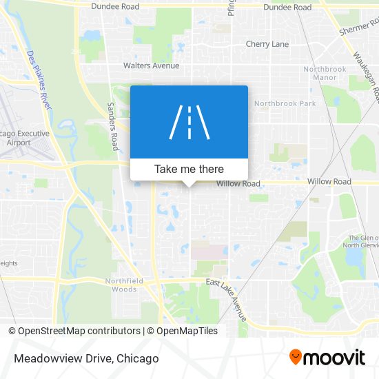 Meadowview Drive map