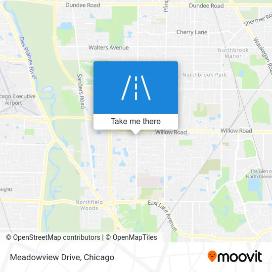 Meadowview Drive map