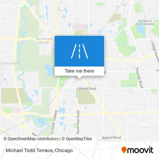 Michael Todd Terrace map