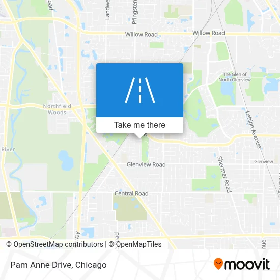 Pam Anne Drive map